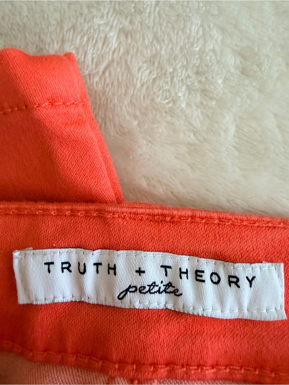 Truth + Theory Petite Coral Jeans Style Pants
